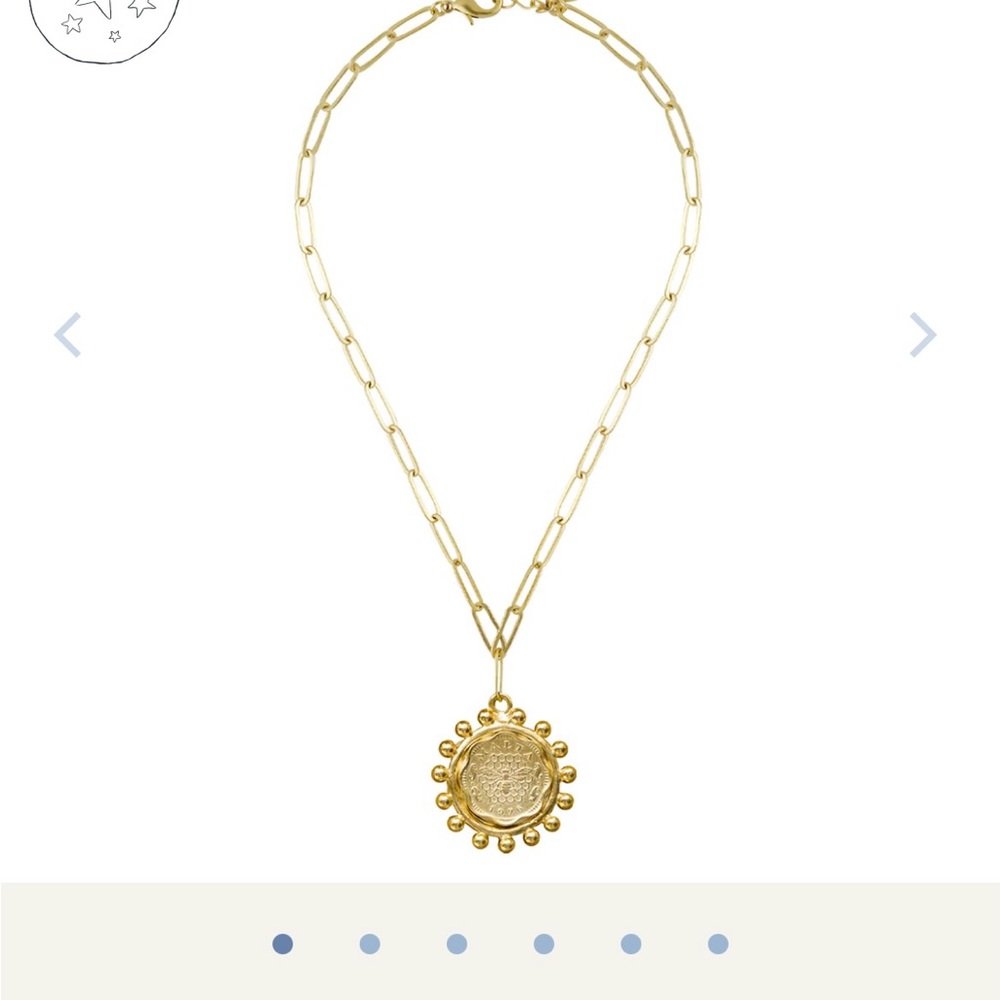 Susan Shaw paperclip necklace